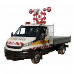 Felemelkedő Forgalomterelő tábla