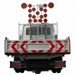 Forgalomterelő tábla Elektromos kitolással